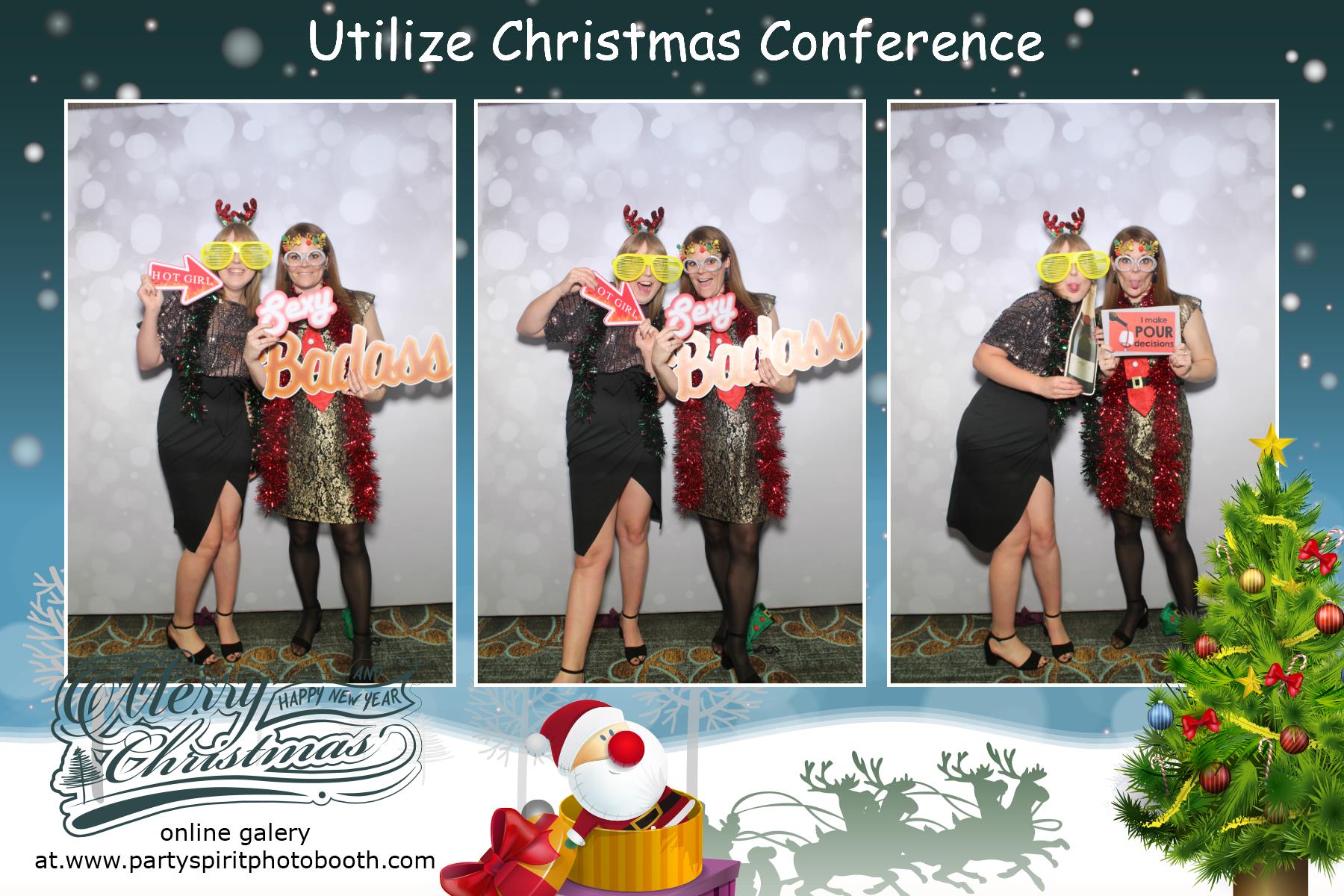 Utilize Christmas Conference | View more photos from the event at gallery.partyspiritphotobooth.com/u/PartySpiritPhotoBooth/Utilize-Christmas-Conference